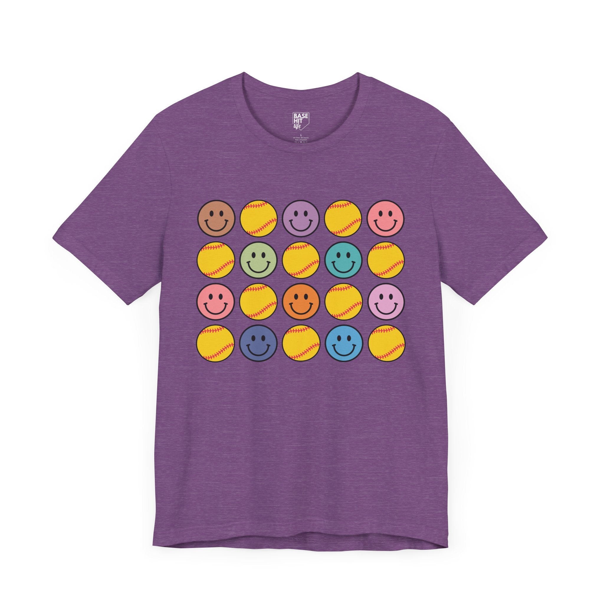 Smiles and Softballs Short Sleeve Tee