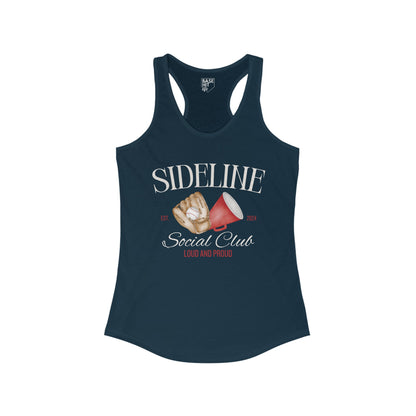 Sideline Social Club: Loud and Proud Racerback Tank