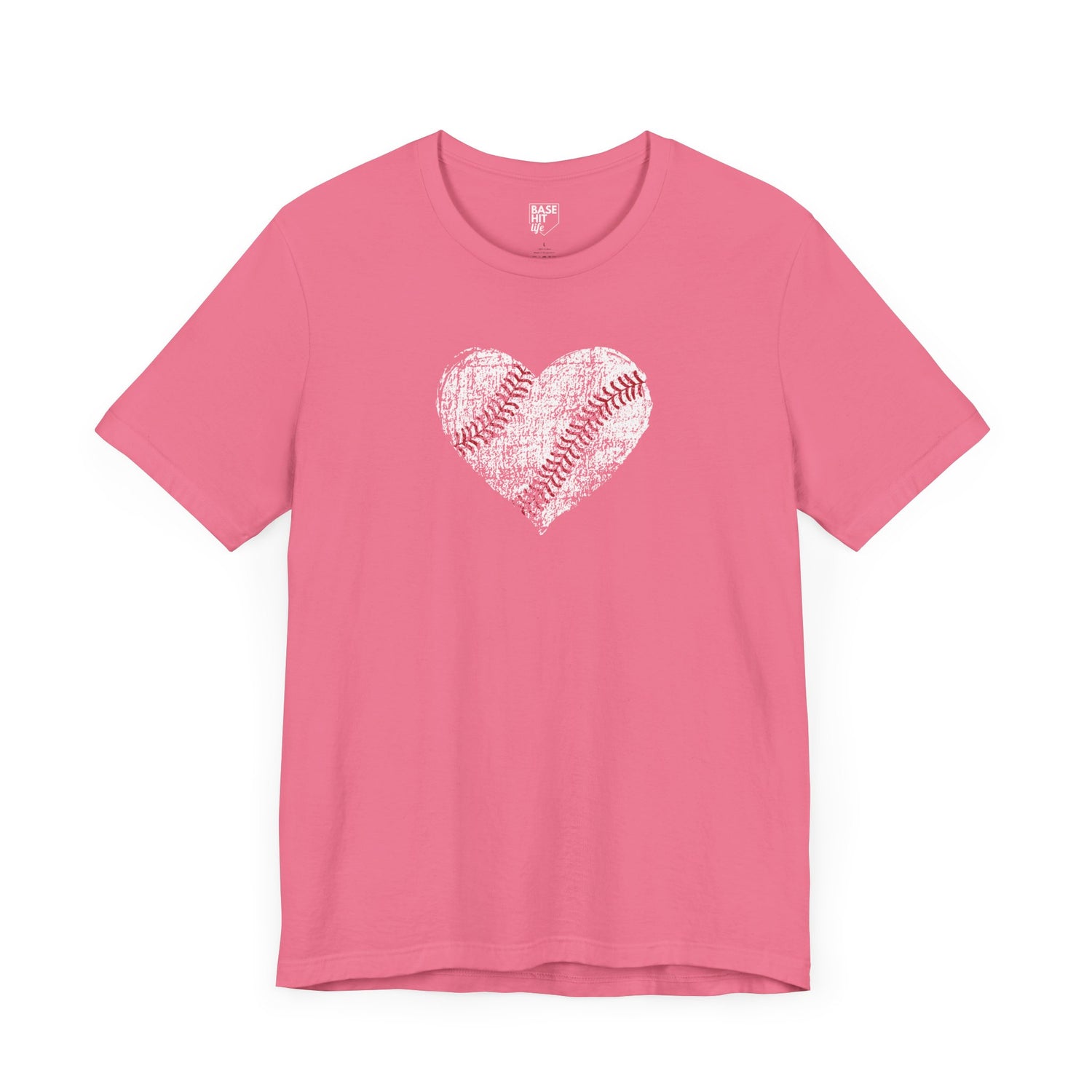 Baseball Heart Short Sleeve Tee