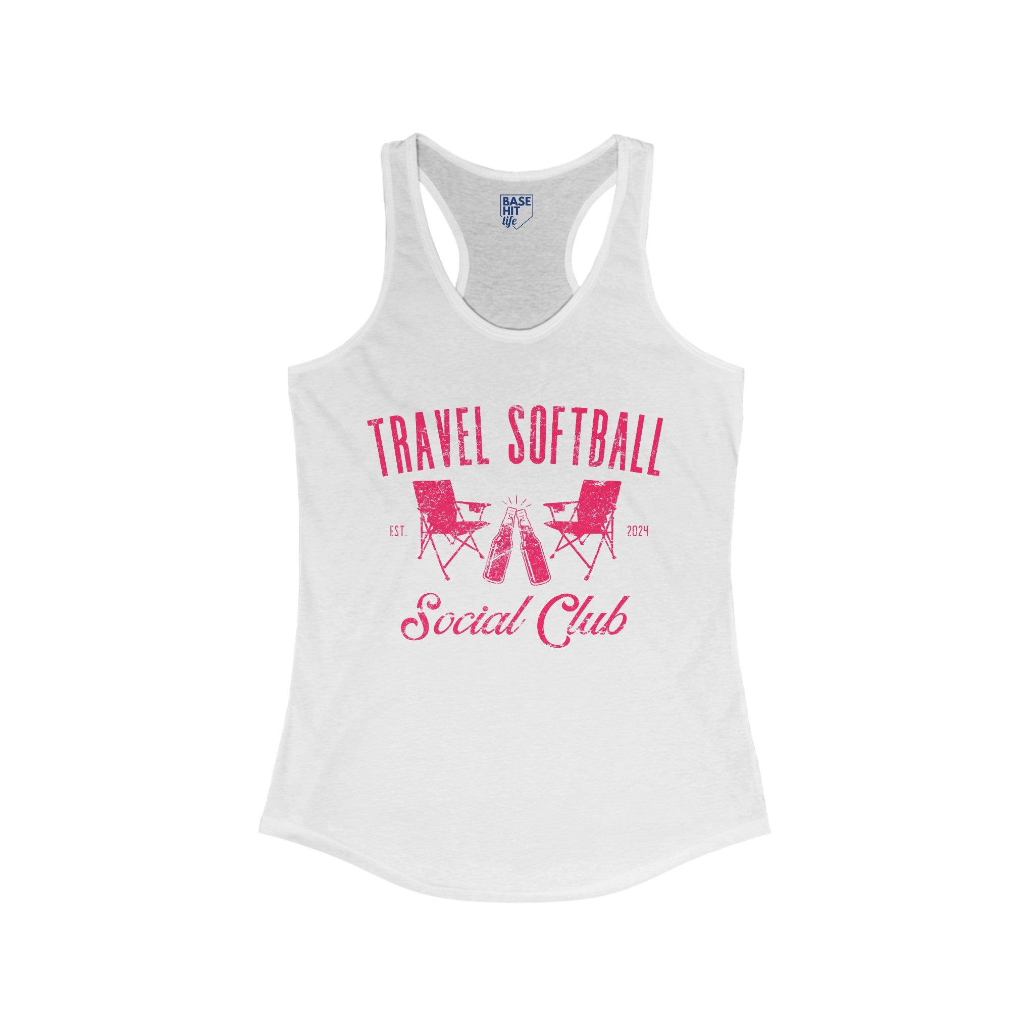 Travel Softball Social Club Racerback Tank