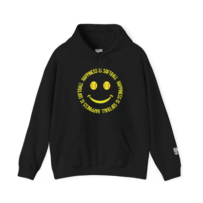 Happiness is Softball Hoodie