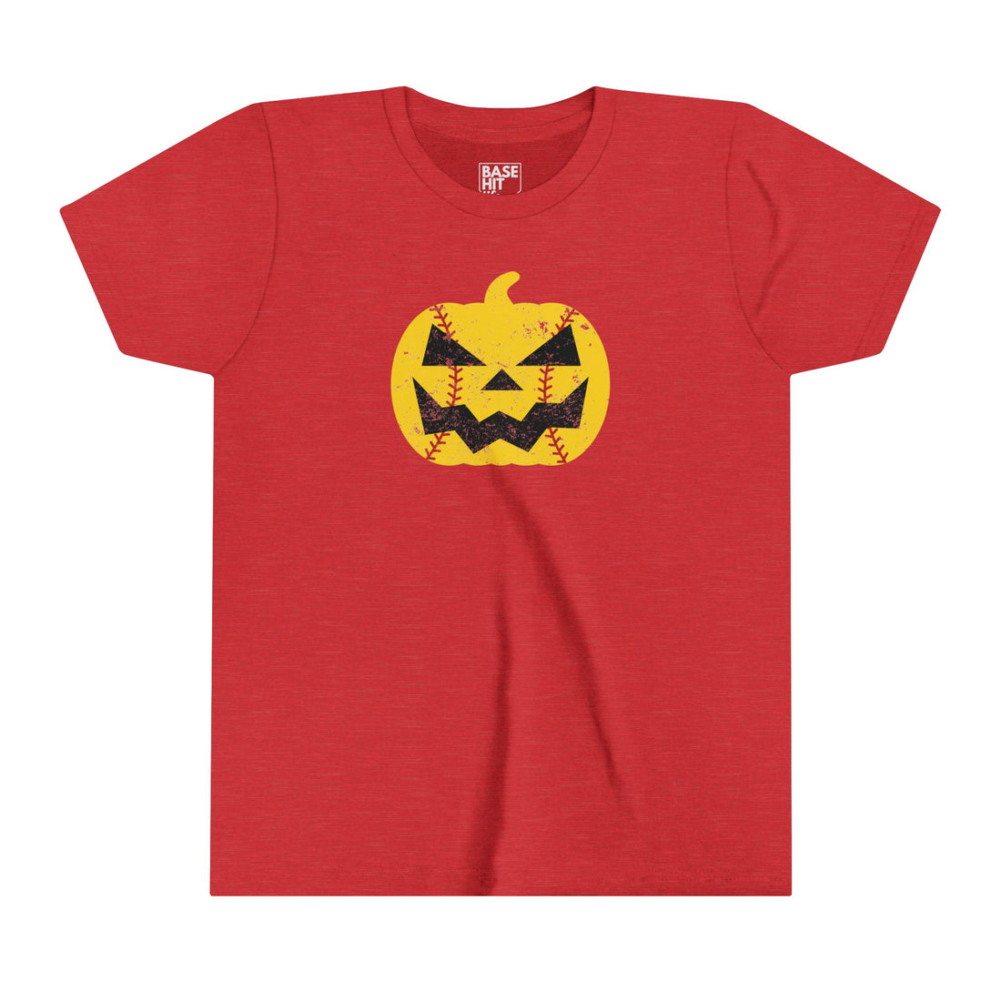 Youth Softball Pumpkin Smash Sleeve Tee