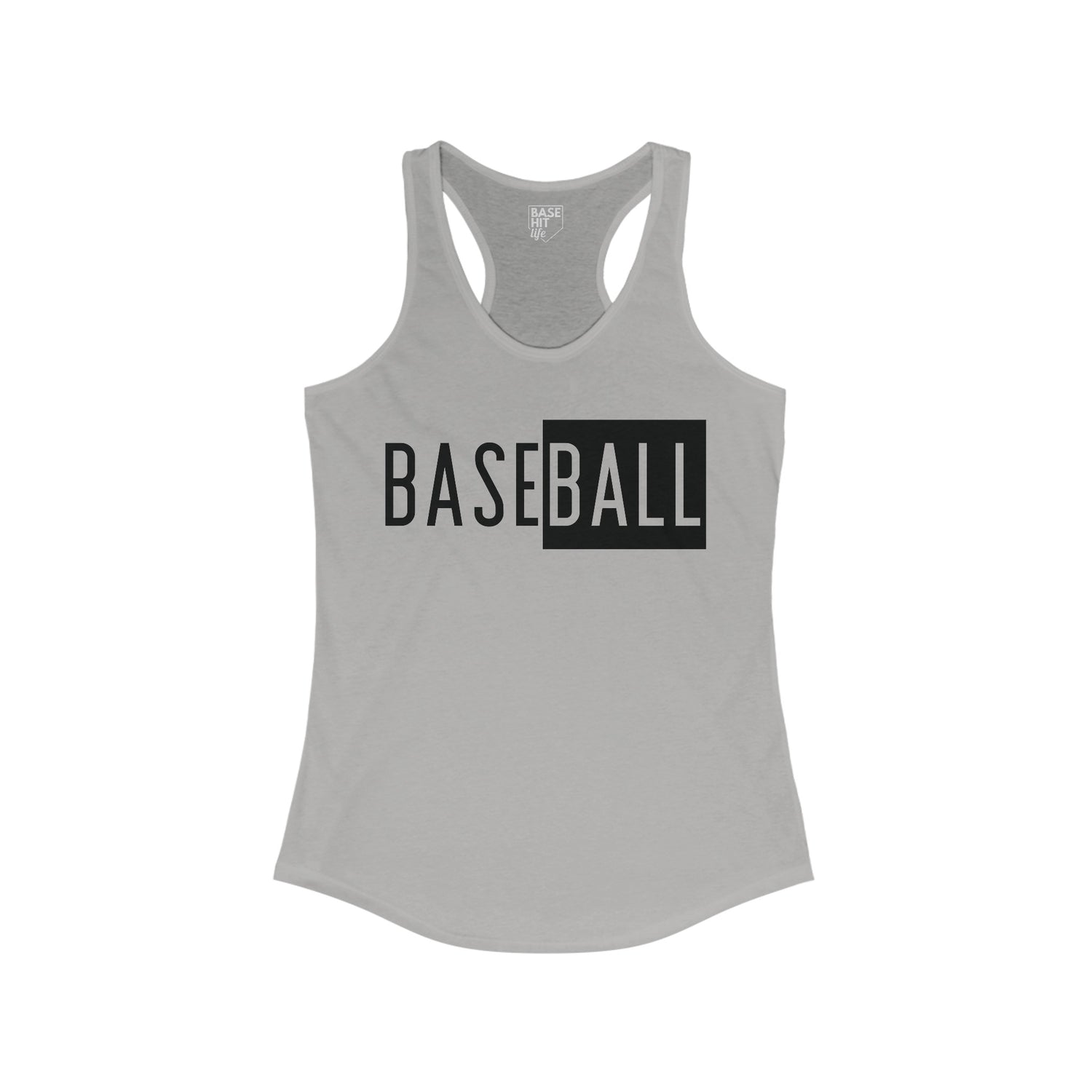 Baseball Block Racerback Tank