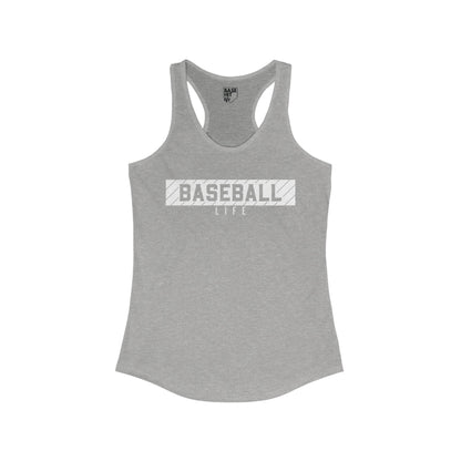 Baseball Life Racerback Tank