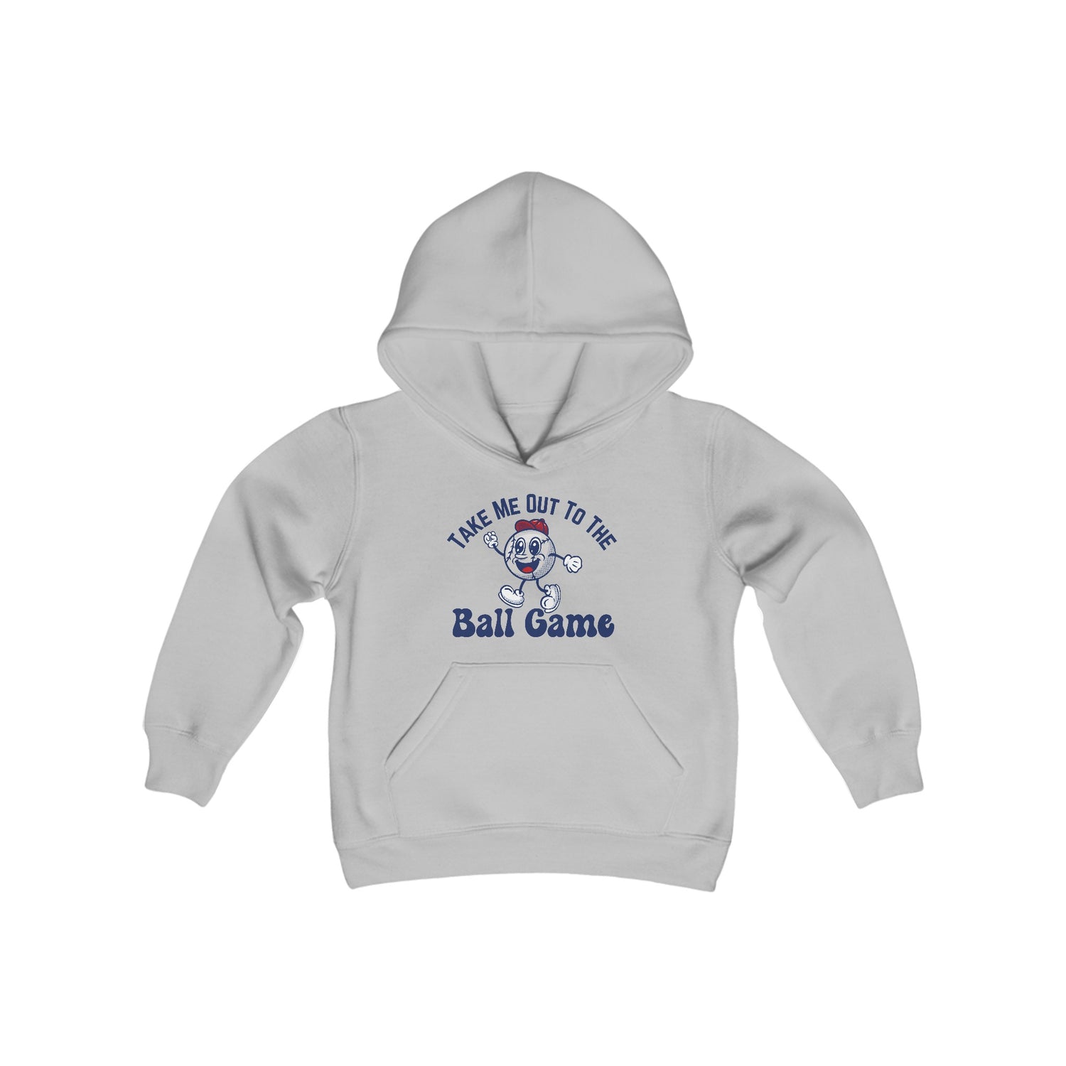 Youth Take Me Out to the Ball Game Hoodie