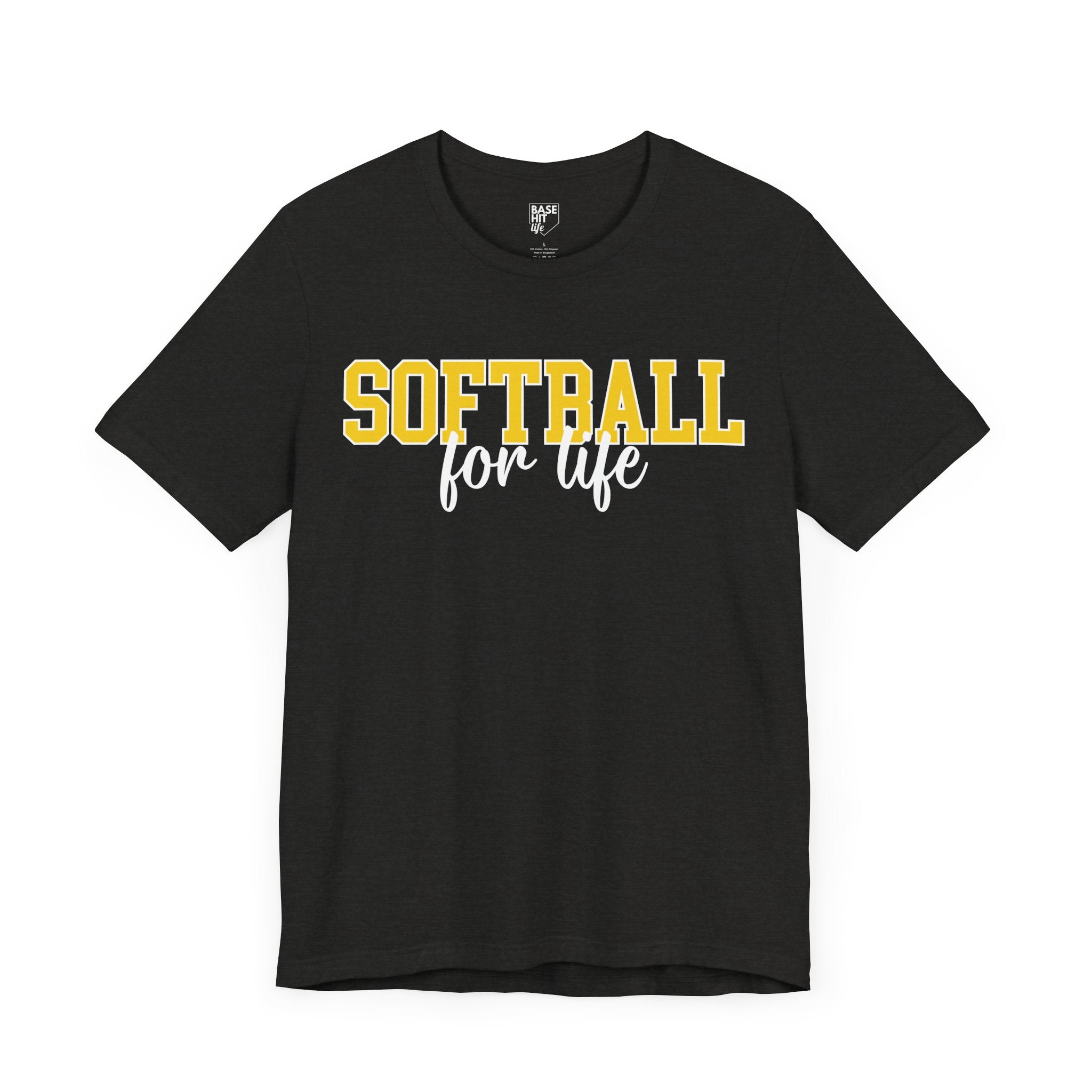 Softball For Life Sleeve Tee