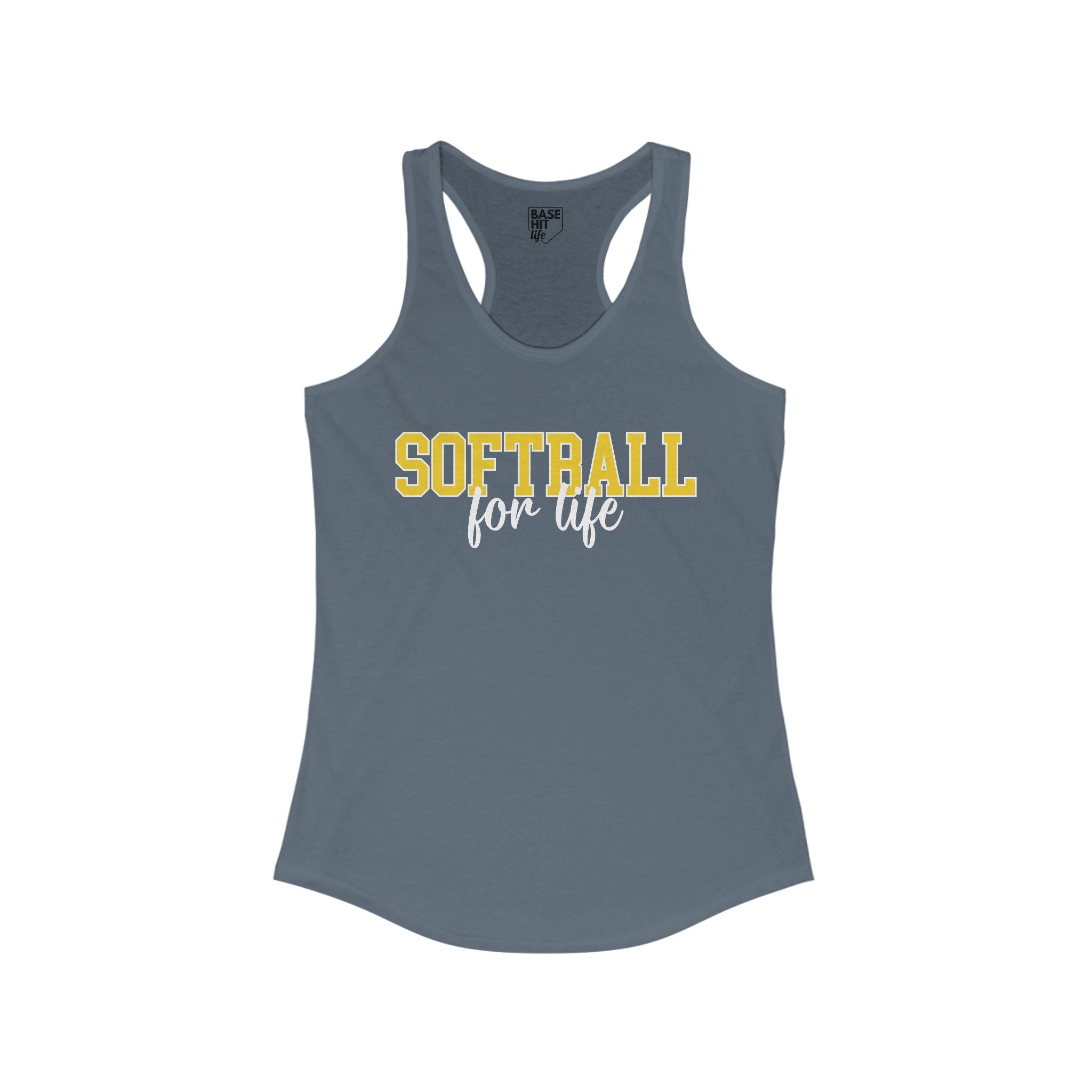 Softball For Life Racerback Tank