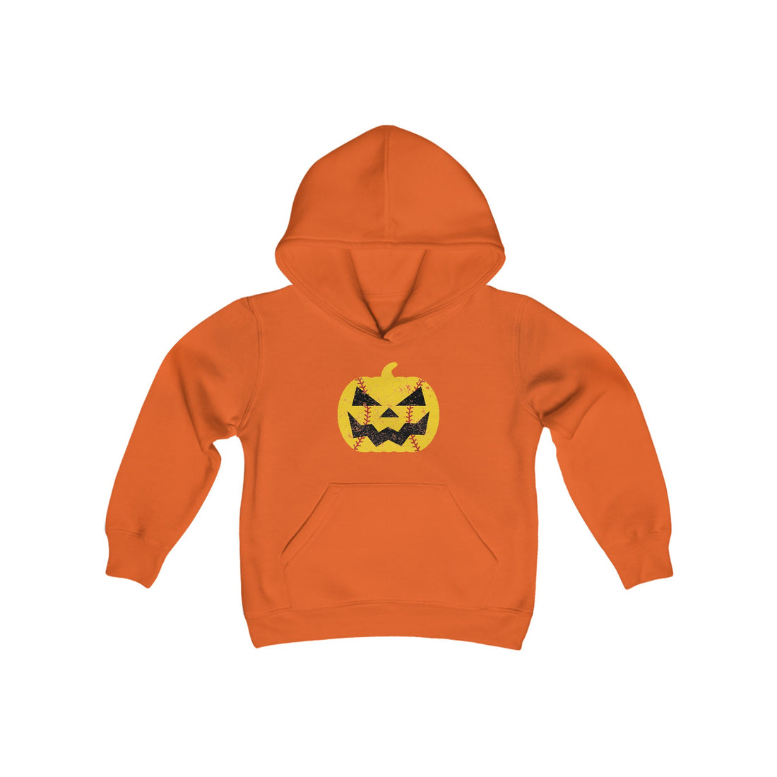 Youth Softball Pumpkin Smash Hoodie