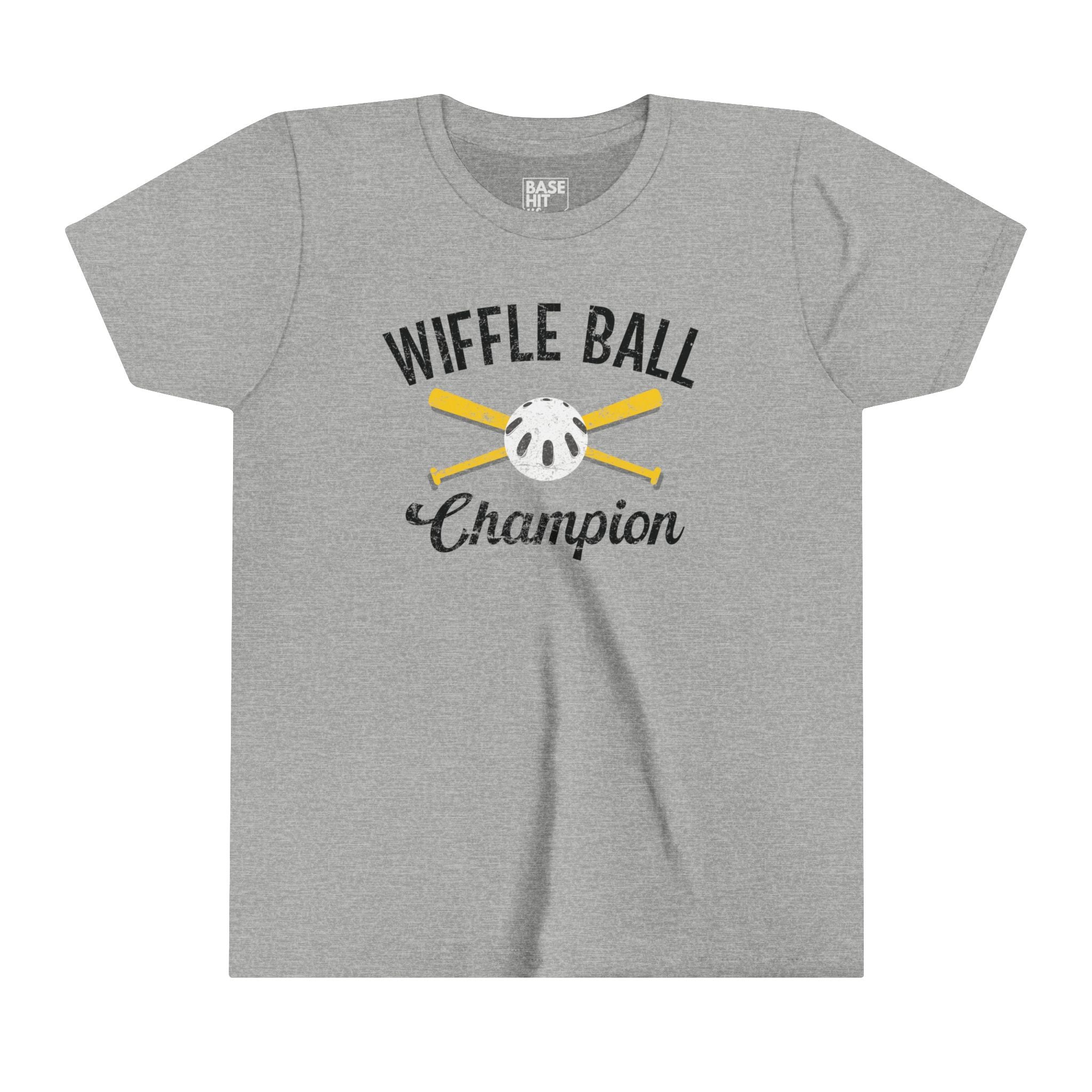 Youth Wiffle Ball Champion Short Sleeve Tee