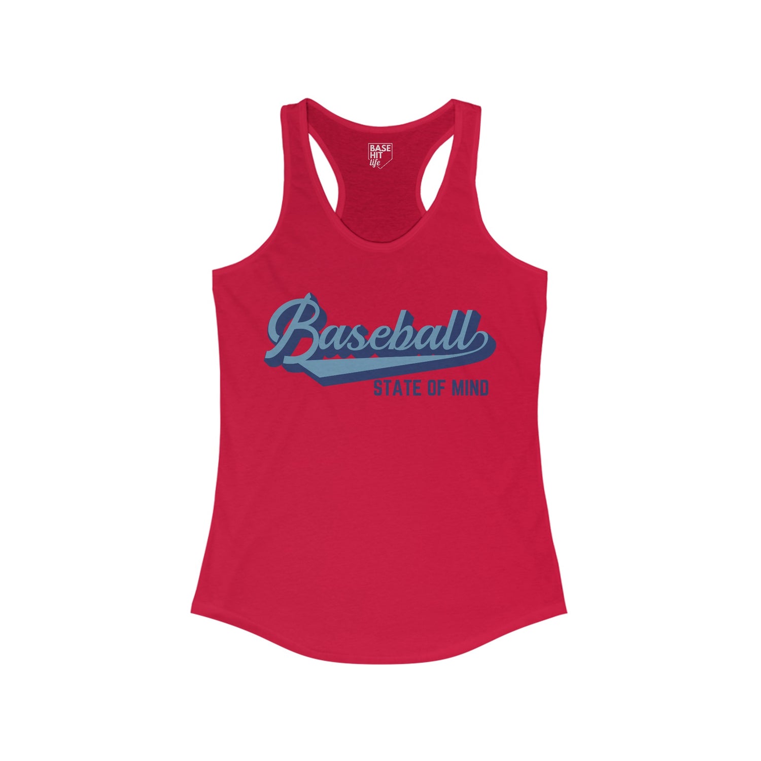 Baseball State of Mind Racerback Tank