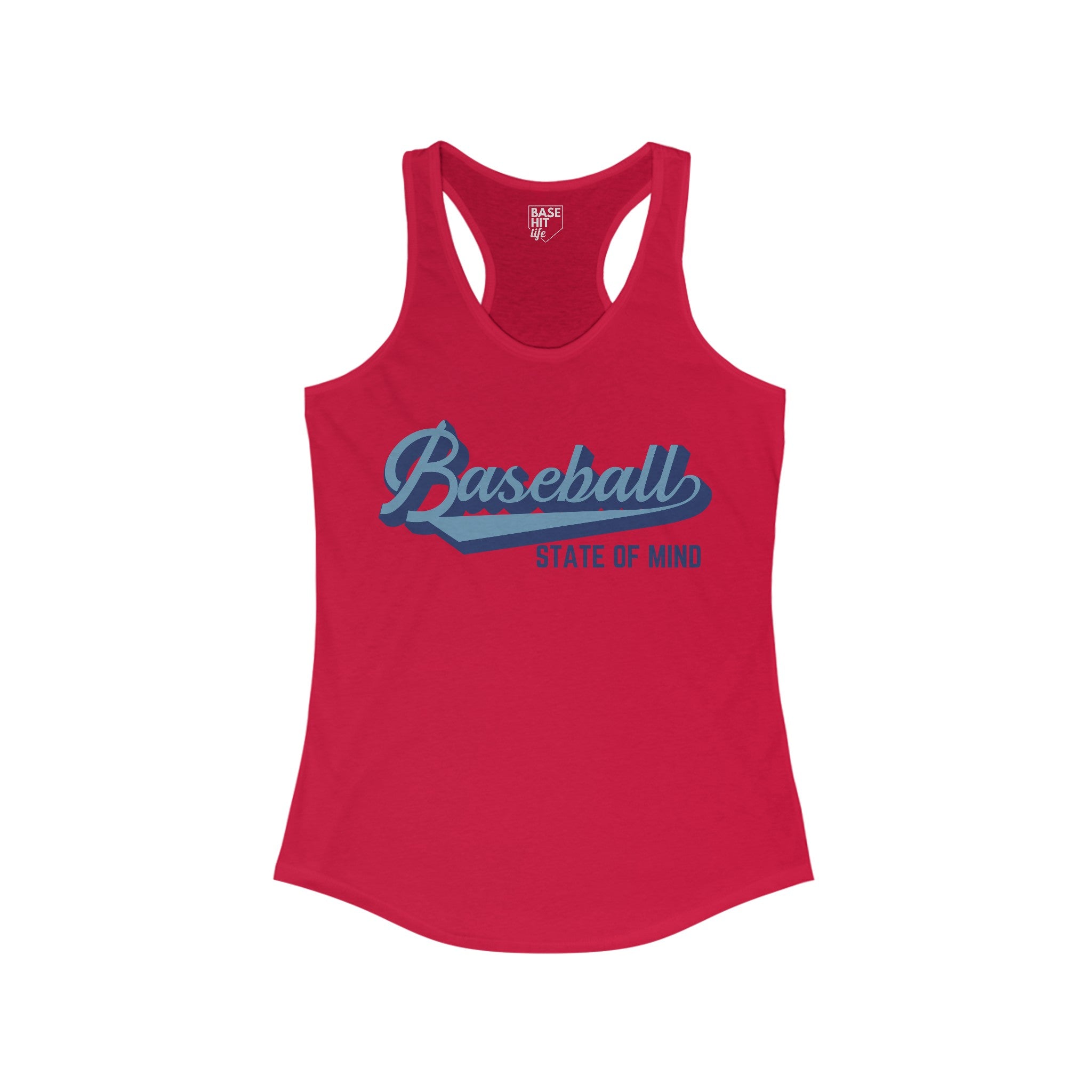 Baseball State of Mind Racerback Tank