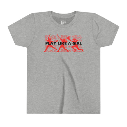 Youth Play Like a Girl T-Shirt