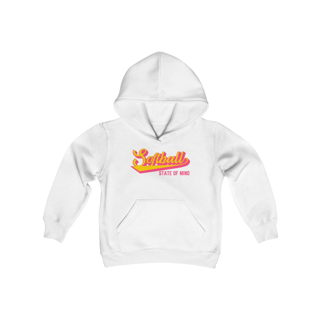 Youth Softball State of Mind Hoodie