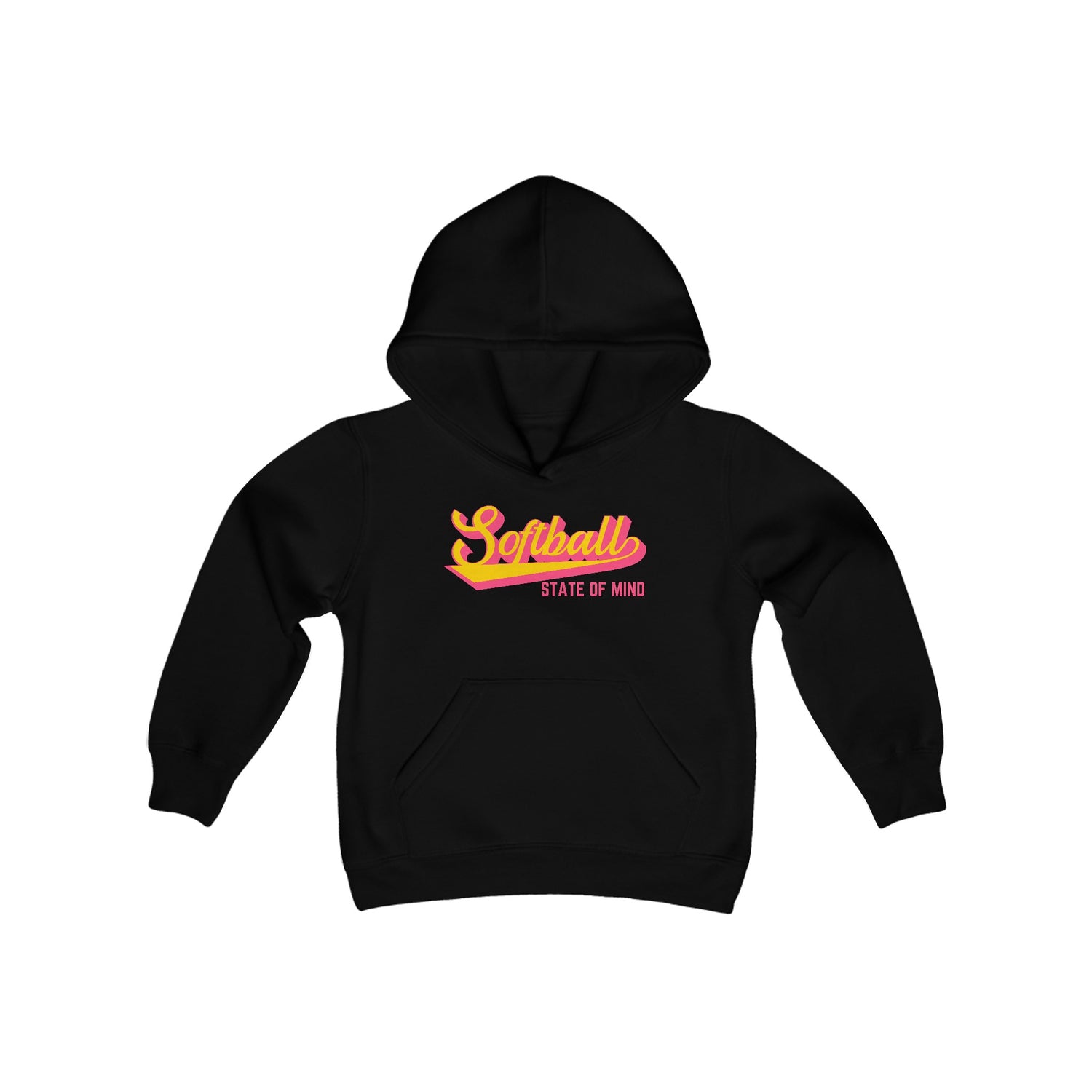 Youth Softball State of Mind Hoodie