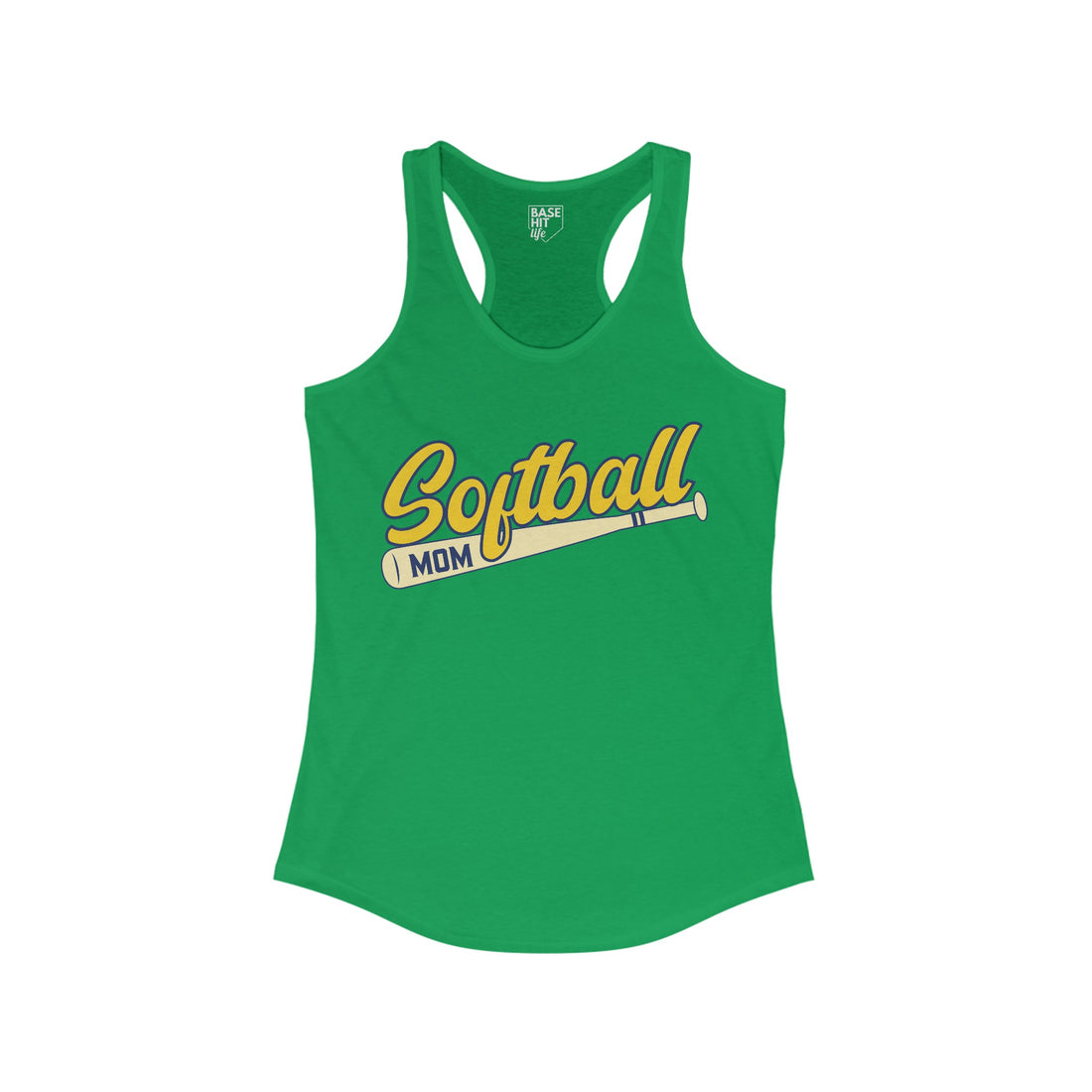 Softball Mom Racerback Tank