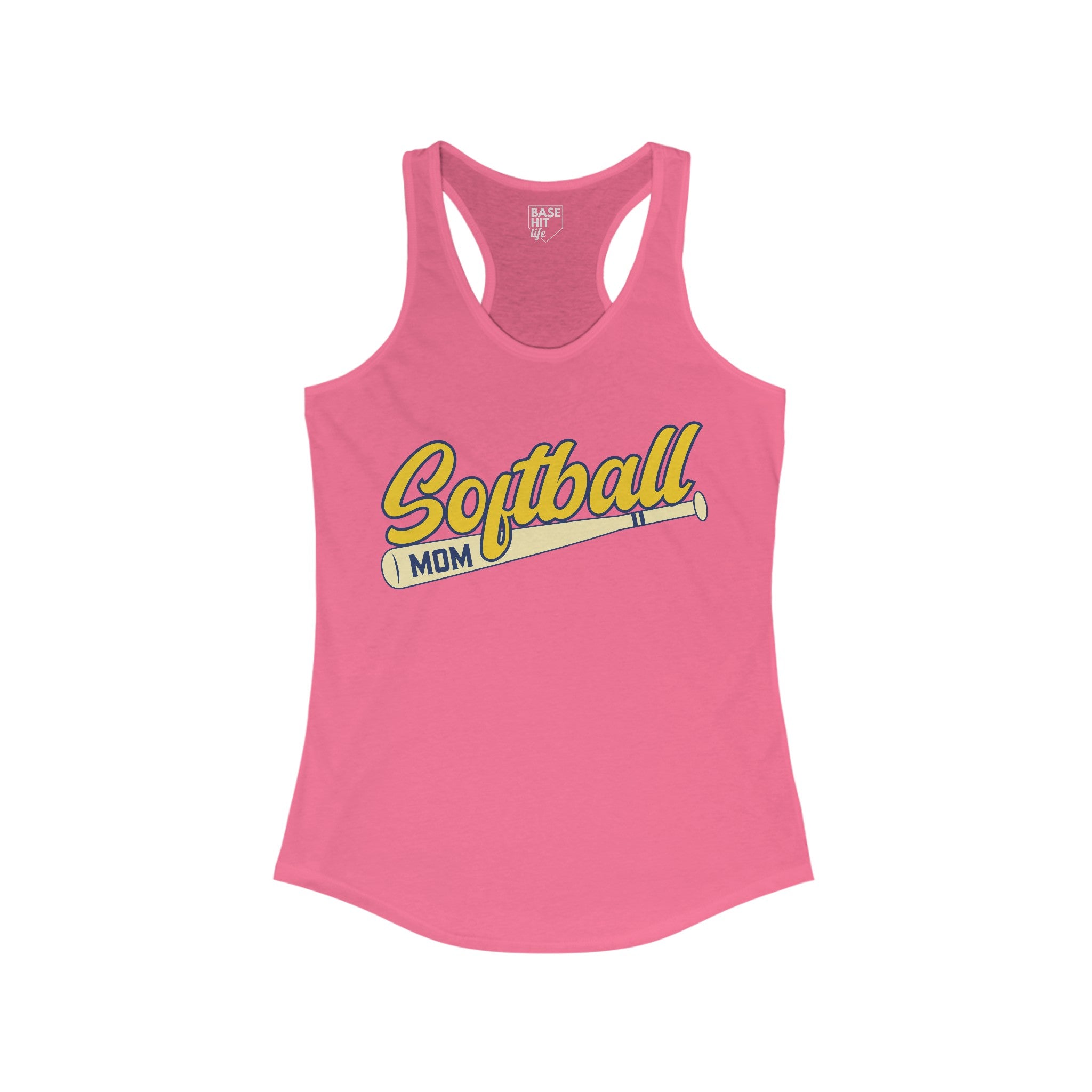 Softball Mom Racerback Tank