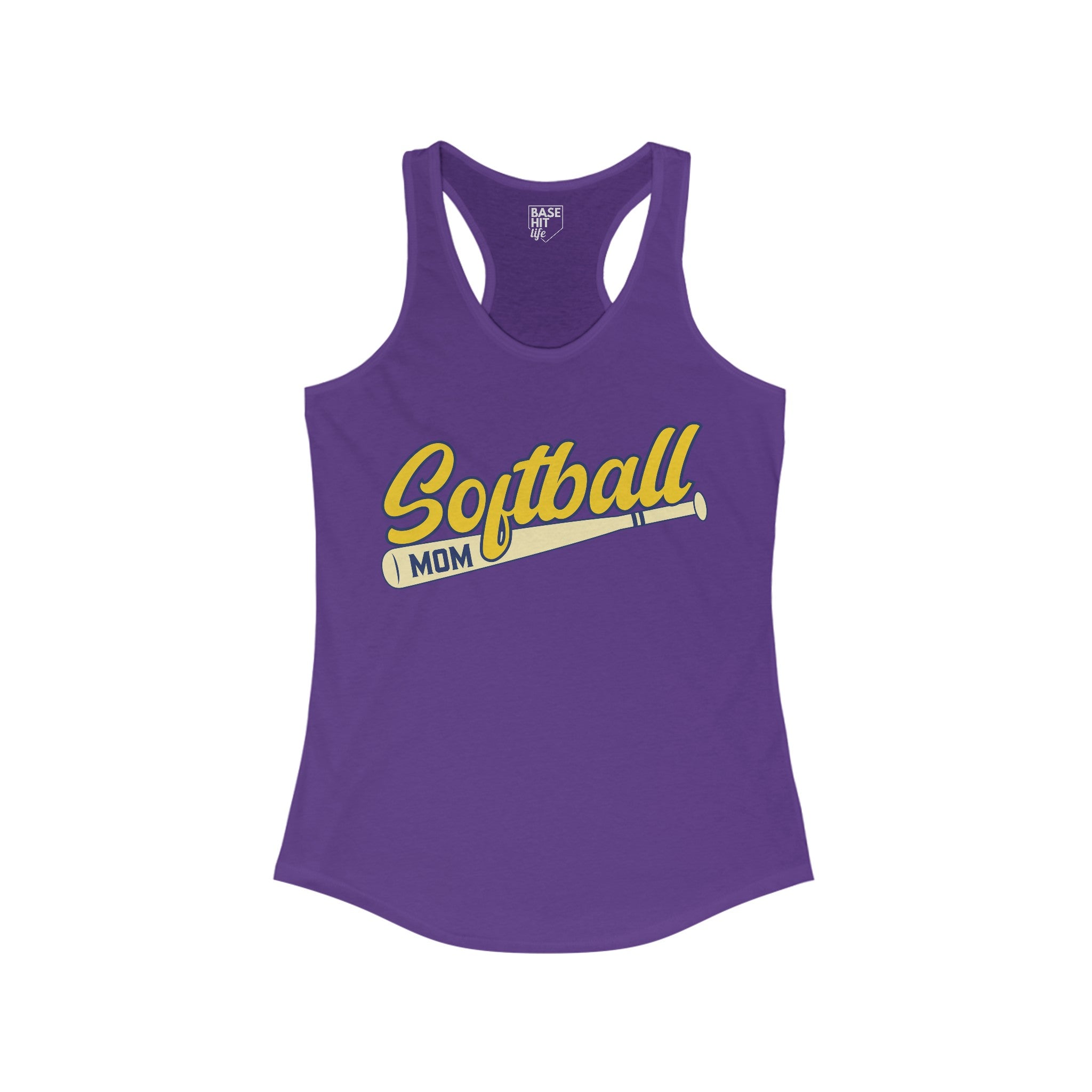 Softball Mom Racerback Tank