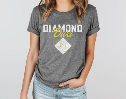 Diamond Diva Short Sleeve Tee