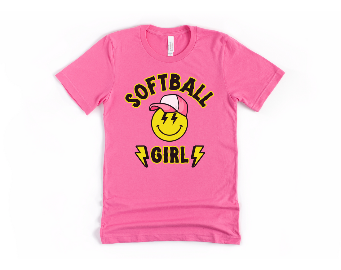 Softball Girl Short Sleeve Tee