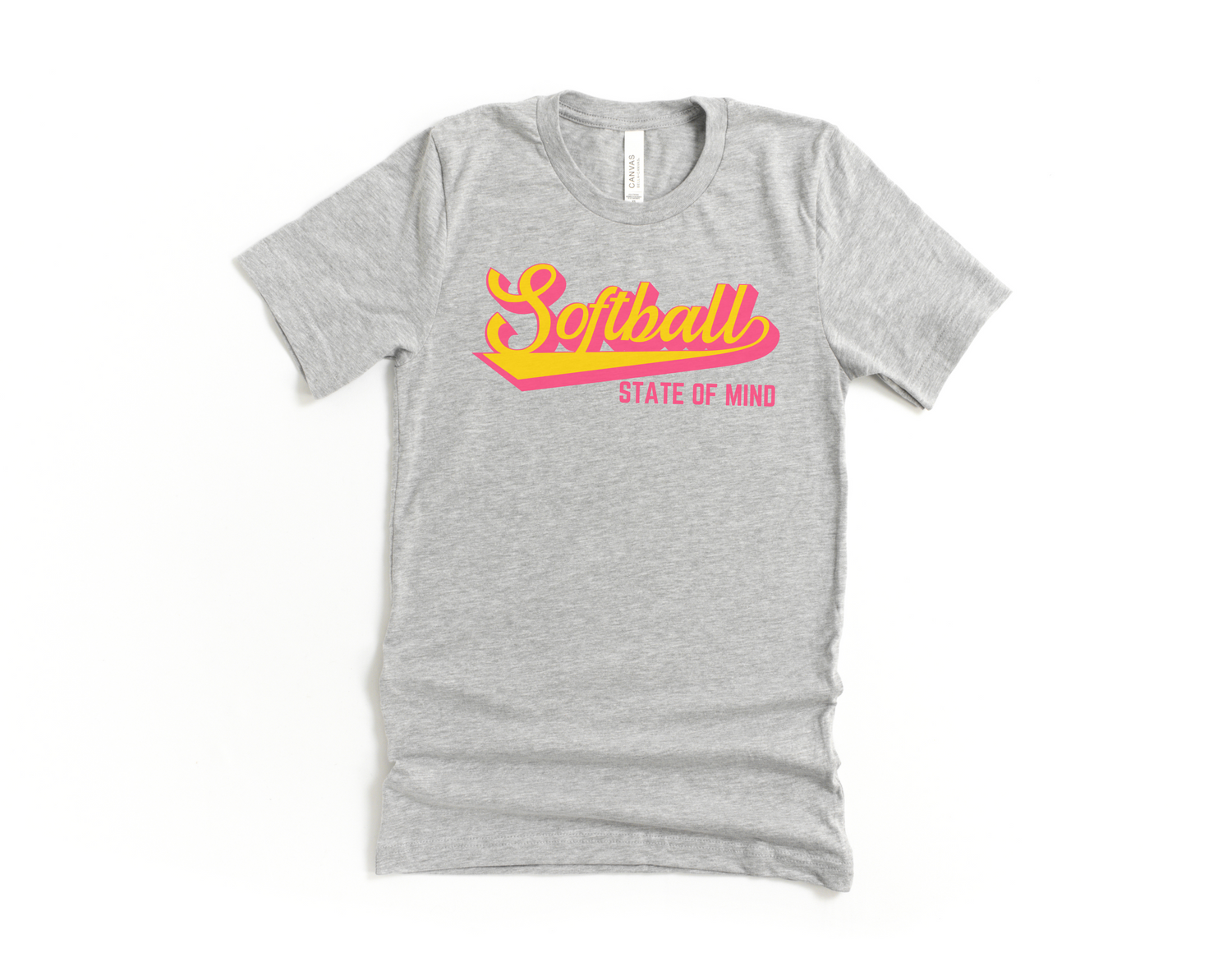 Softball State of Mind Short Sleeve Tee