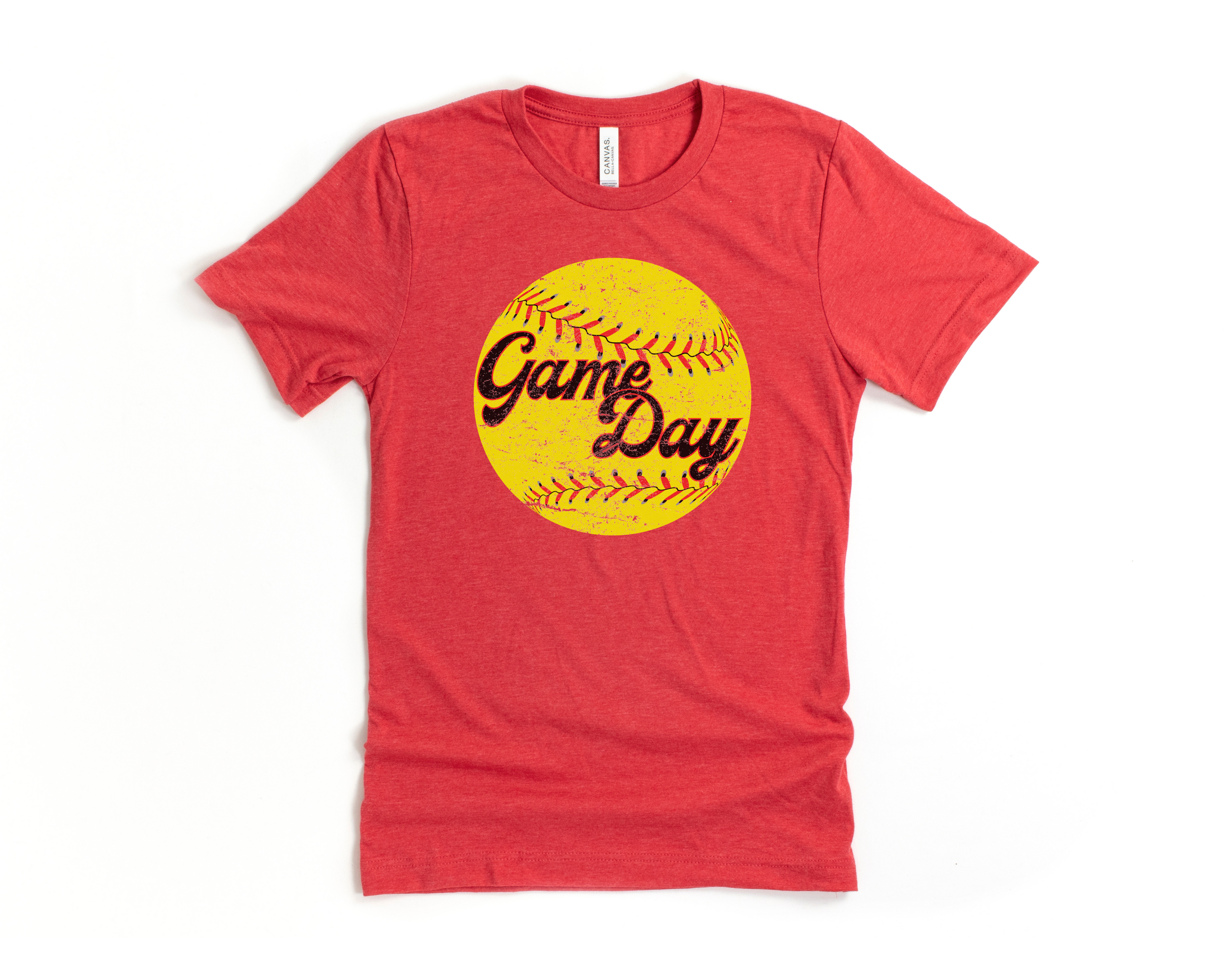 Softball Game Day Short Sleeve Tee