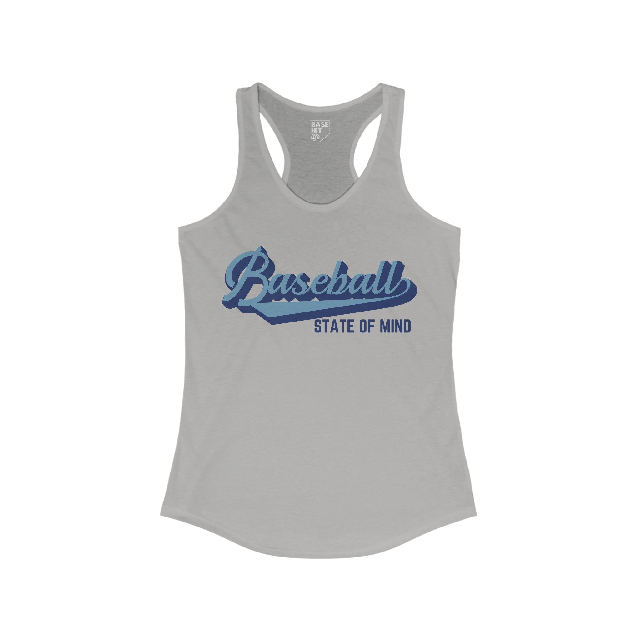 Baseball State of Mind Racerback Tank