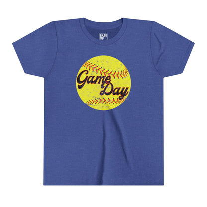 Youth Softball Game Day T-Shirt