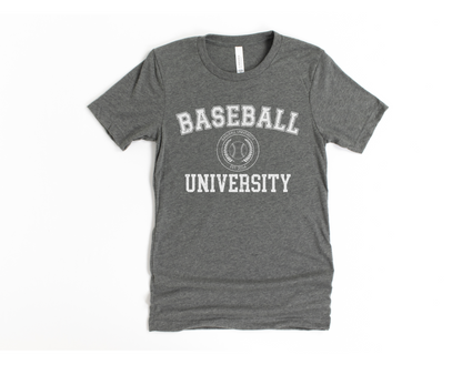 Baseball University Short Sleeve Tee