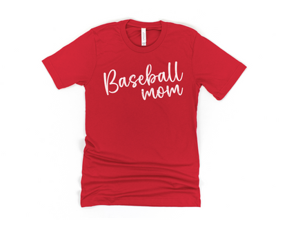 Baseball Mom Short Sleeve Tee