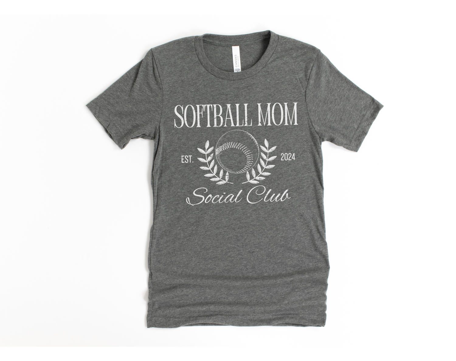 Softball Mom Social Club Short Sleeve Tee