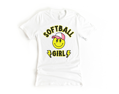 Softball Girl Short Sleeve Tee