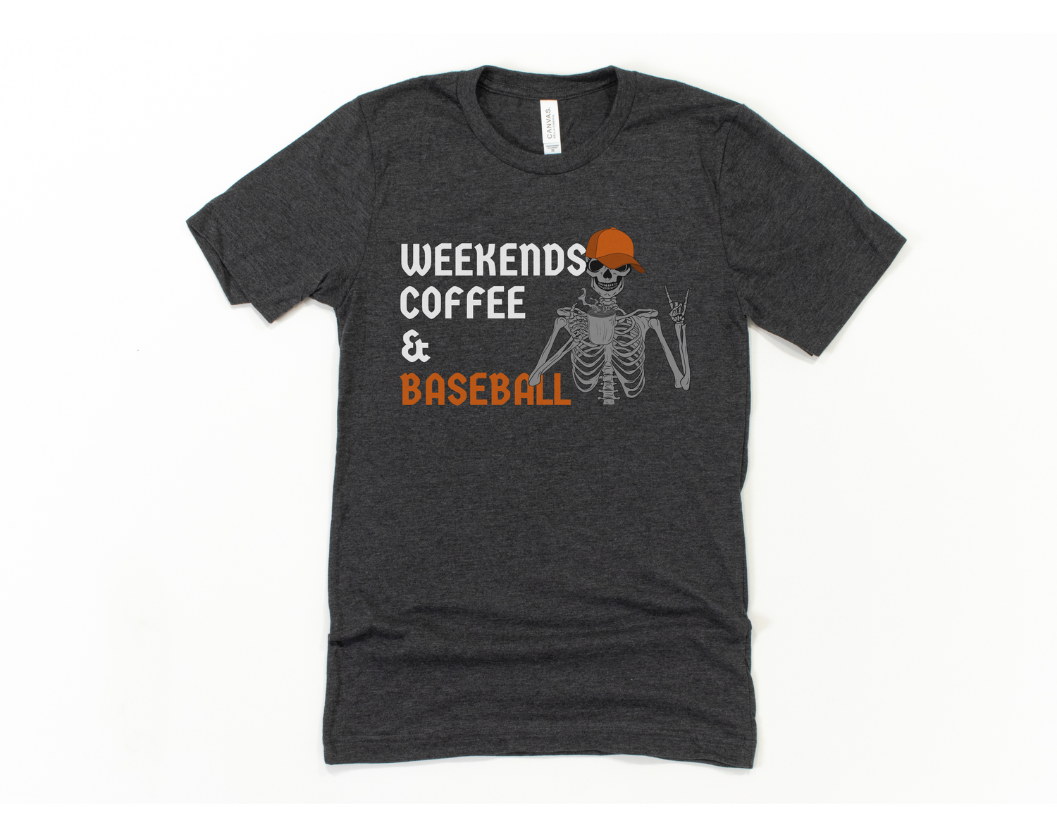 Weekends, Coffee &amp; Baseball Short Sleeve Tee