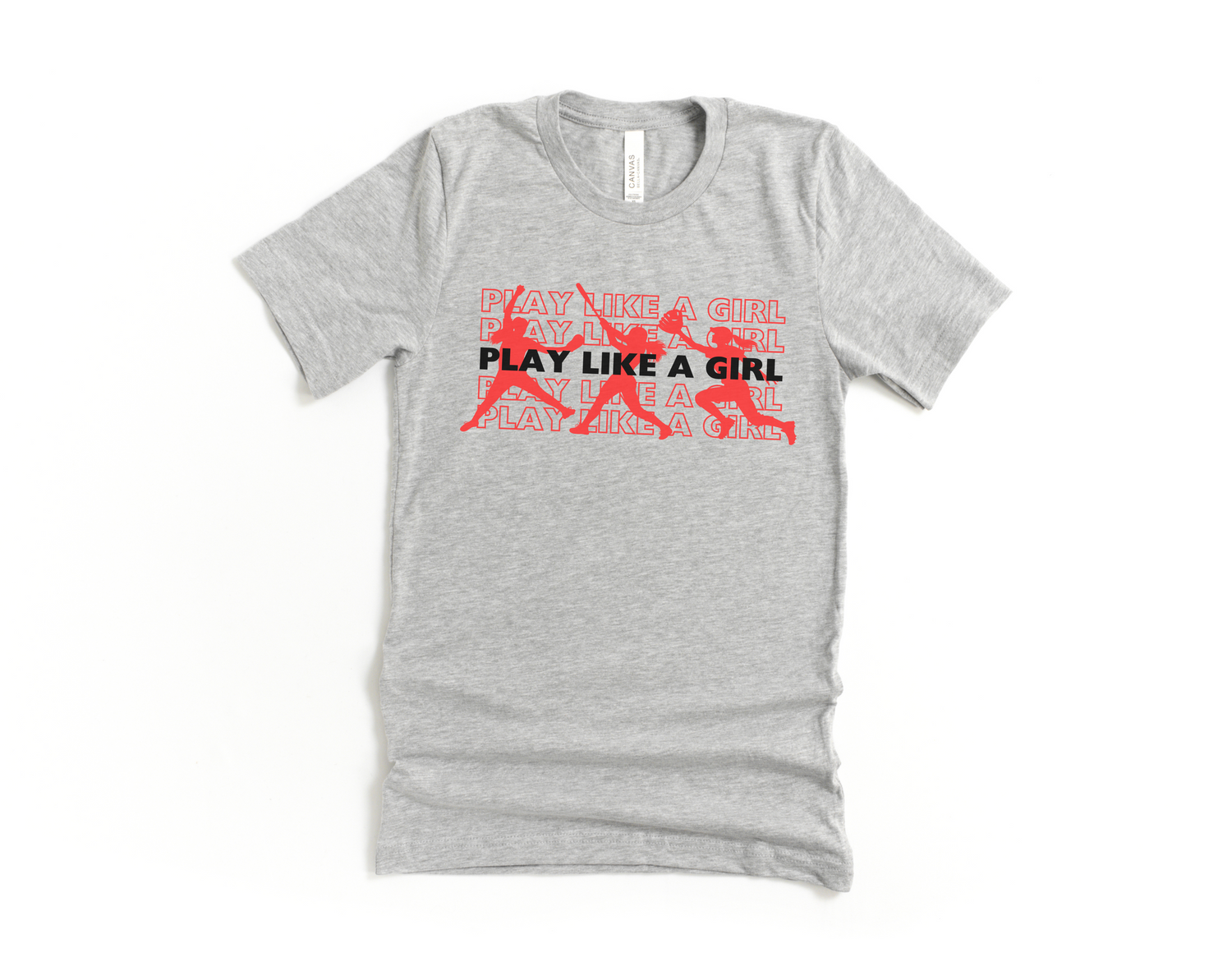 Play Like a Girl Short Sleeve Tee