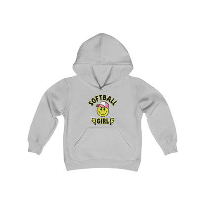 Youth Softball Girl Hoodie