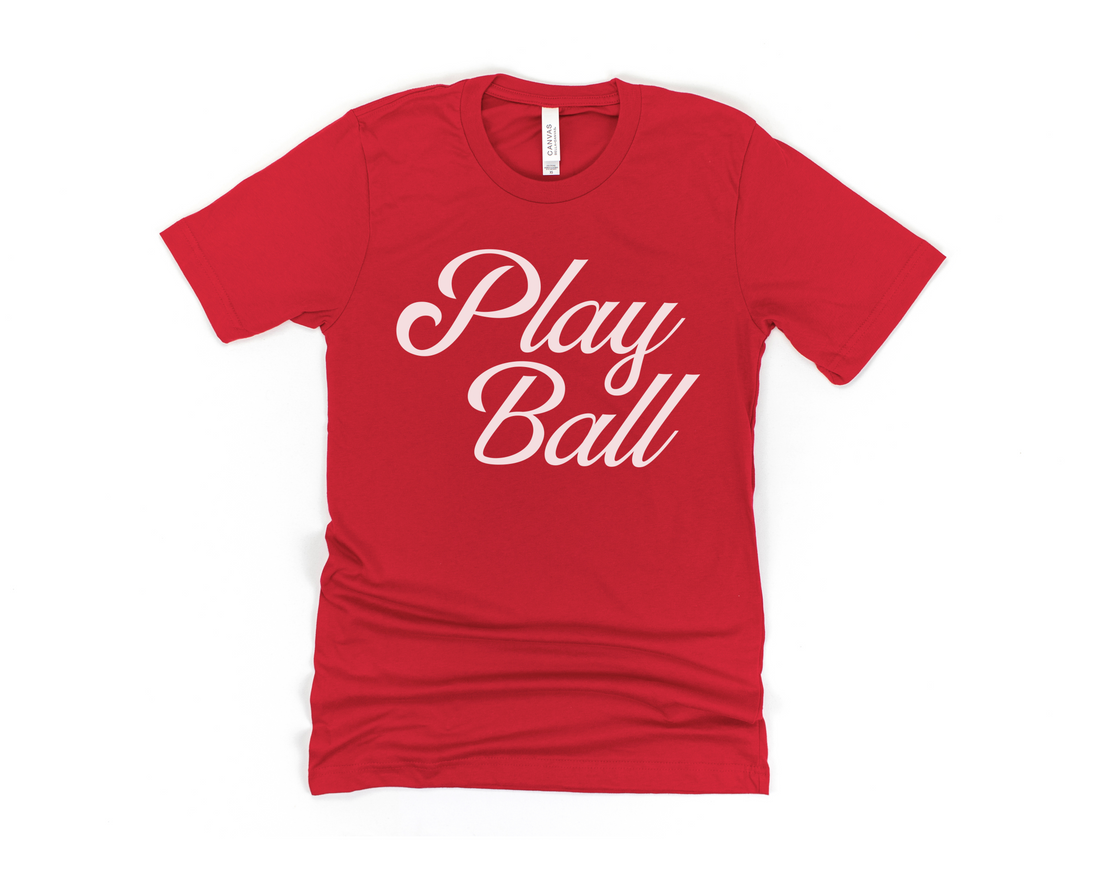 Play Ball Short Sleeve Tee