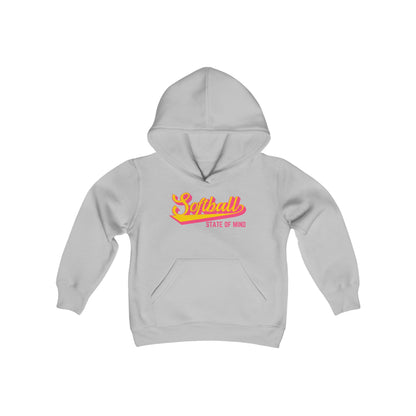 Youth Softball State of Mind Hoodie