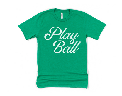 Play Ball Short Sleeve Tee