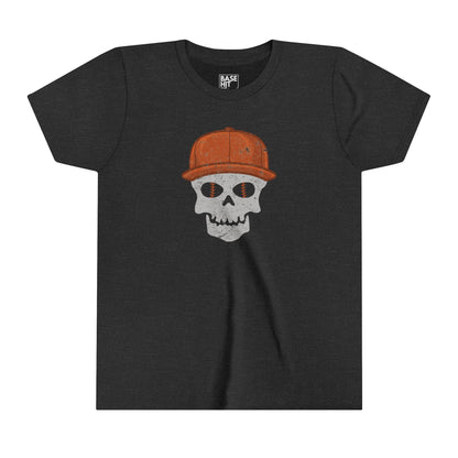 Youth Skull Cap Sleeve Tee