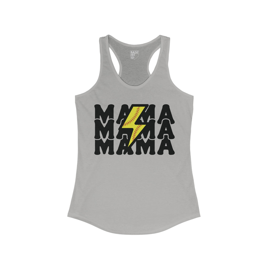 Softball Mama Racerback Tank