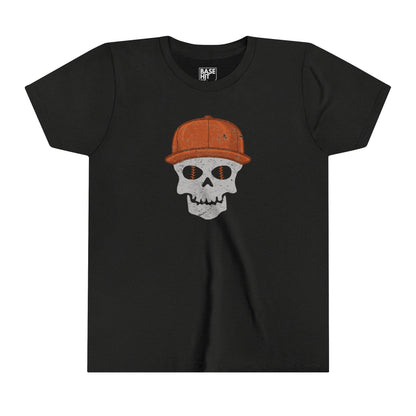 Youth Skull Cap Sleeve Tee