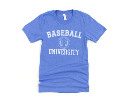 Baseball University Short Sleeve Tee