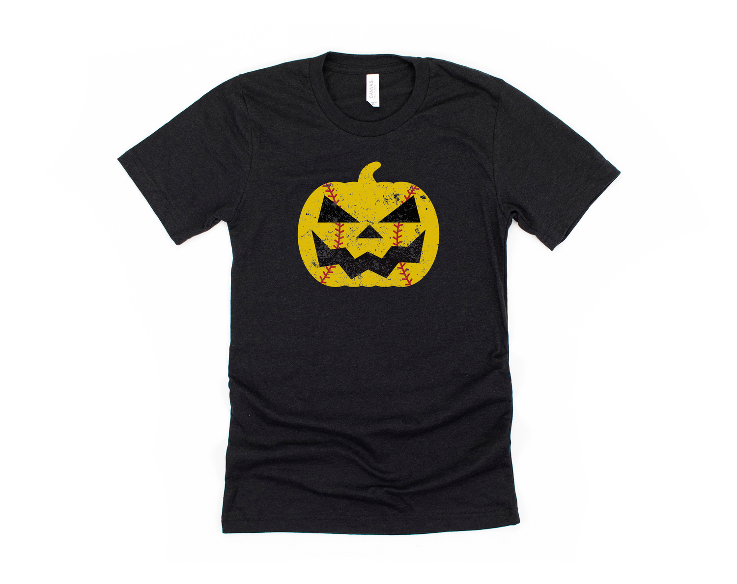 Softball Pumpkin Smash Short Sleeve Tee