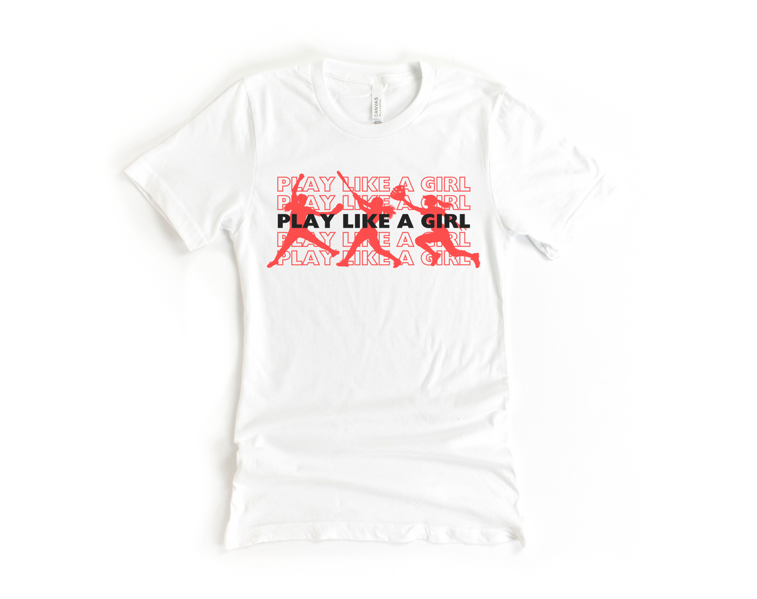 Play Like a Girl Short Sleeve Tee