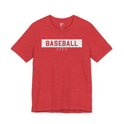 Baseball Life Short Sleeve Tee