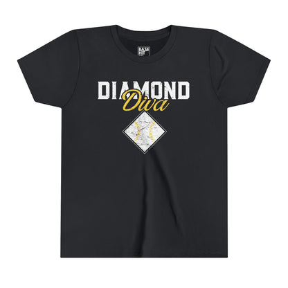 Youth Diamond Diva Short Sleeve Tee