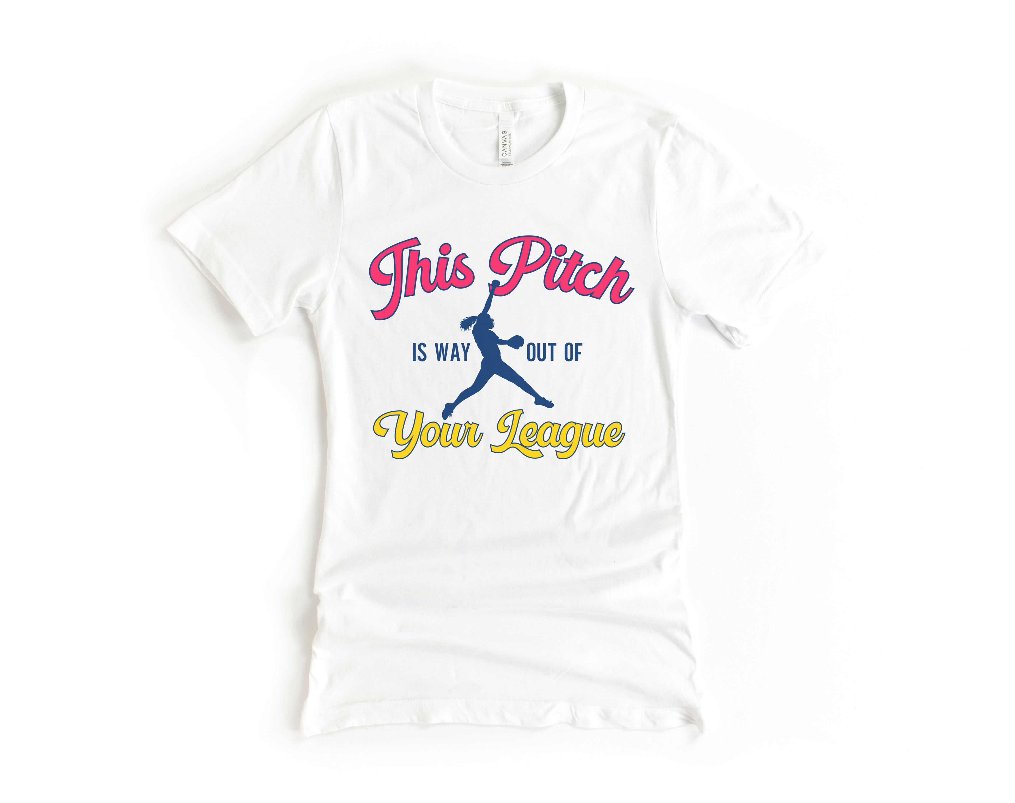 This Pitch is Way Out of Your League Short Sleeve Tee