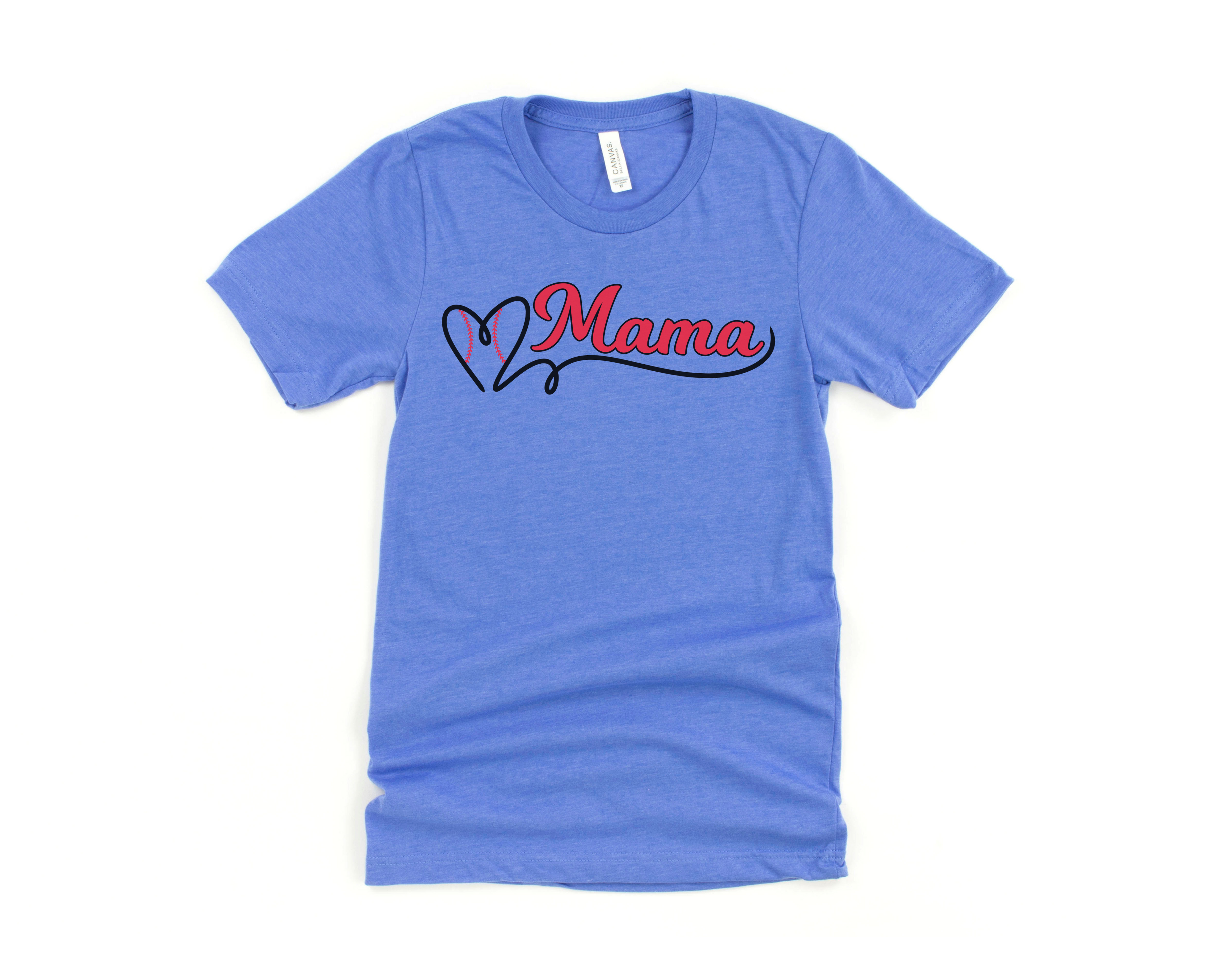 Baseball Mama Short Sleeve Tee