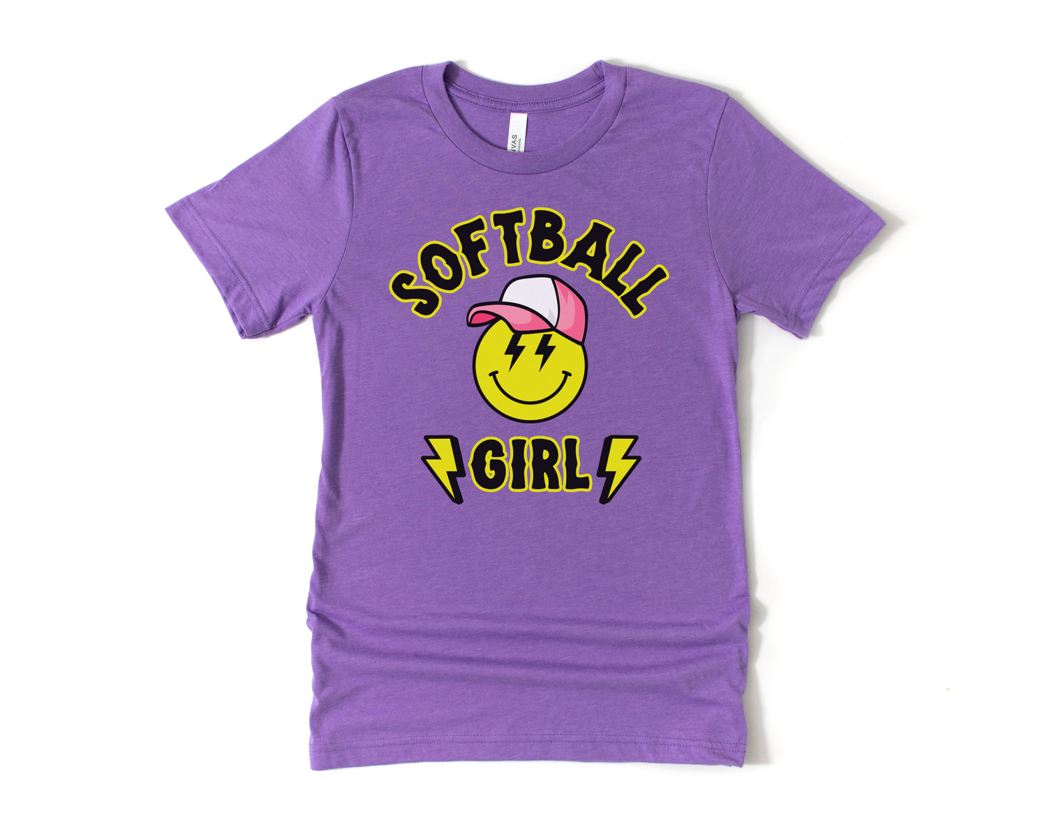 Softball Girl Short Sleeve Tee