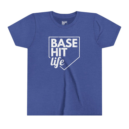 Youth Base Hit Life Short Sleeve Tee