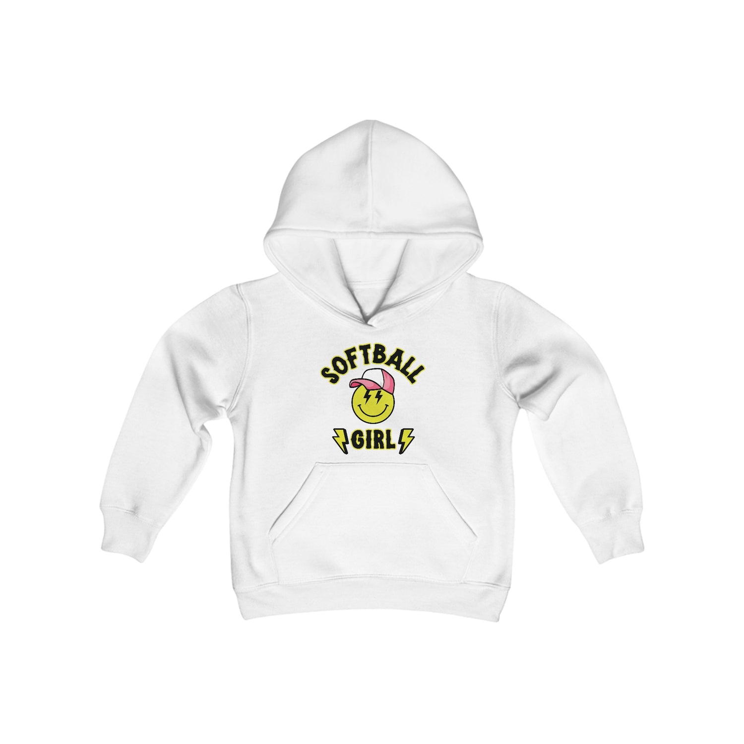 Youth Softball Girl Hoodie